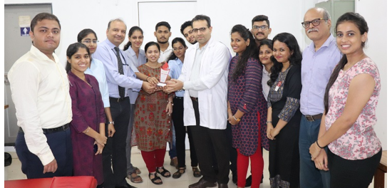 Blood Donation Camp at  Dr. V. N. Bedekar Institute Of Management Studies