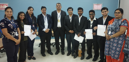 HDFC Life Campus Recruitment Drive held on 23rd December, 2019 at BRIMS