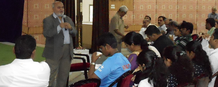 Vijay Bedekar Chairman at Dr. V. N. Bedekar Thane College, Conference meet at Dr. V. N. Bedekar Thane College