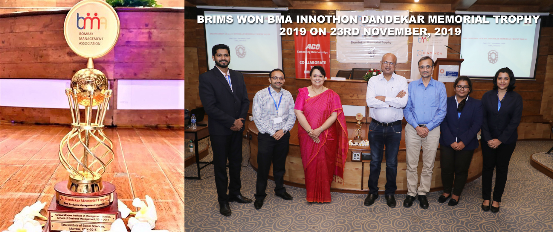 International Conference on Edu-Future for Sustainable World Economic Order: Research, Innovation & Technology on 1st February, 2020 at BRIMS - VPM Thane.