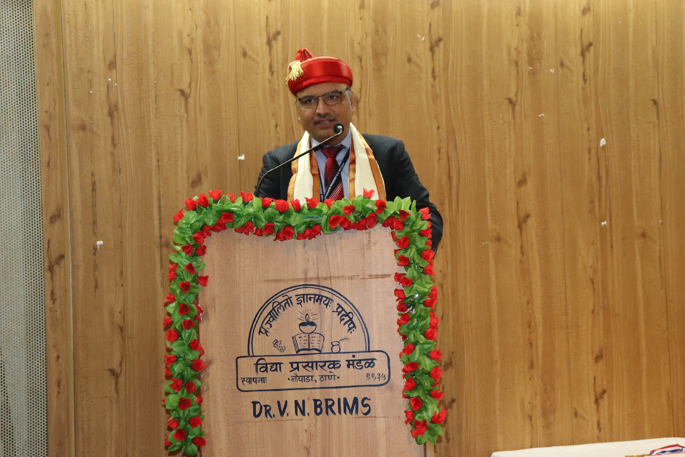 Welcome Address by Dr. Nitin Joshi, Director, DR VN BRIMS